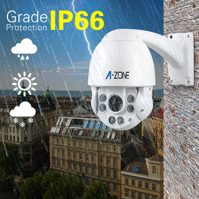 Η κάμερα 2.0MP θόλων ταχύτητας CCTV PTZ cOem στεγανοποιεί Ip66 ONVIF 2,0