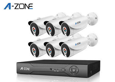 Μακρινό 6 καναλιών IP CCTV καμερών σύστημα κάμερων ασφαλείας καθορισμού εξαρτήσεων 2MP υψηλό